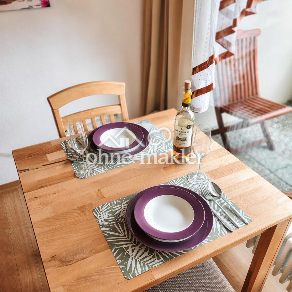 Möbliertes 1 Zimmer Wohnung mit Balkon, Stellplatz und Pauschalmiete - Foto 4