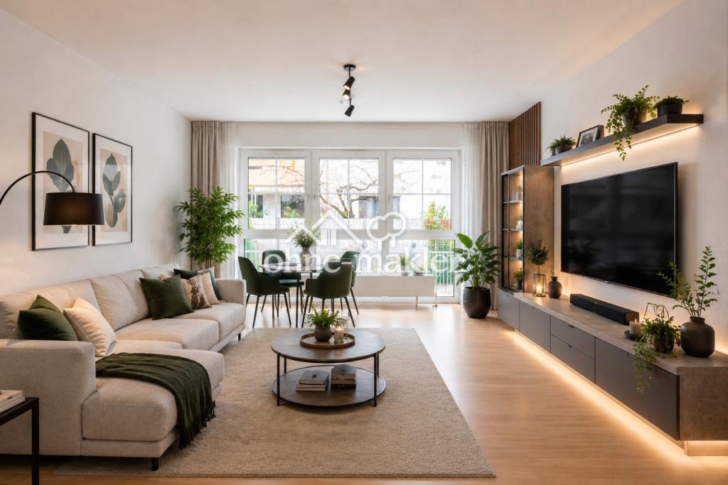 Attraktive 3-Zimmer-Wohnung mit großer Terrasse - Photo 1