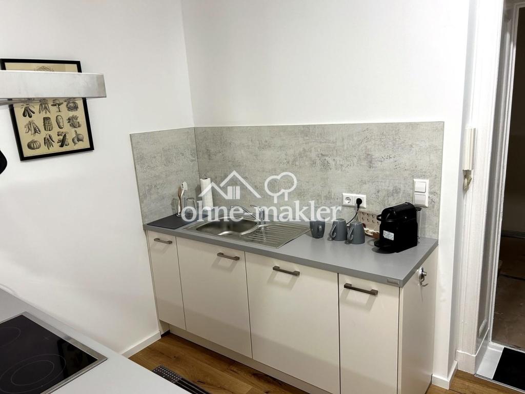 Wohnen auf Zeit am Boxhagener Platz – vollmöbliertes, saniertes 1-Zimmer-Altbau-Atelier ab 01.10.26 - Photo 4