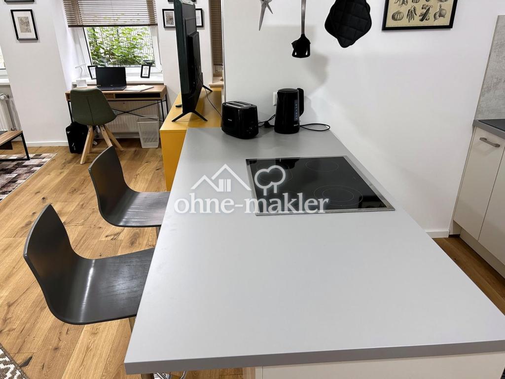 Wohnen auf Zeit am Boxhagener Platz – vollmöbliertes, saniertes 1-Zimmer-Altbau-Atelier ab 01.10.26 - Photo 5