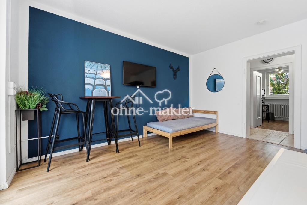 Modern möbliertes 1-Zimmer-Apartment in Essen - Photo 1