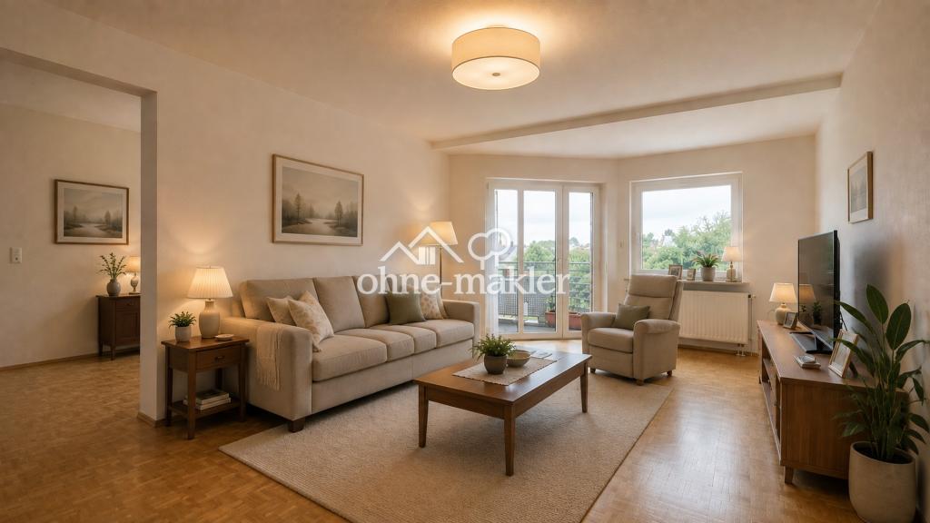 Seniorengerechte und barrierefreie 2,5-Raum-Wohnung mit Südloggia in Dinslaken-Hiesfeld! - Photo 1