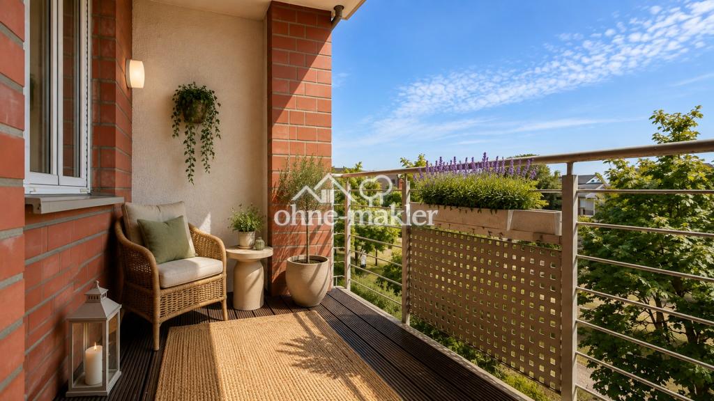 Seniorengerechte und barrierefreie 2,5-Raum-Wohnung mit Südloggia in Dinslaken-Hiesfeld! - Photo 5
