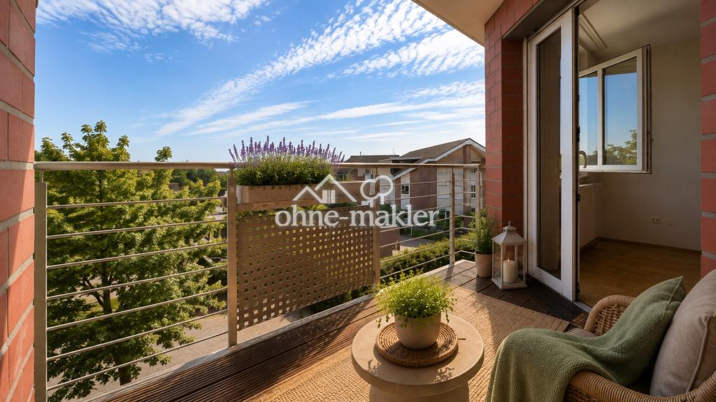 Seniorengerechte und barrierefreie 2,5-Raum-Wohnung mit Südloggia in Dinslaken-Hiesfeld! - Photo 5
