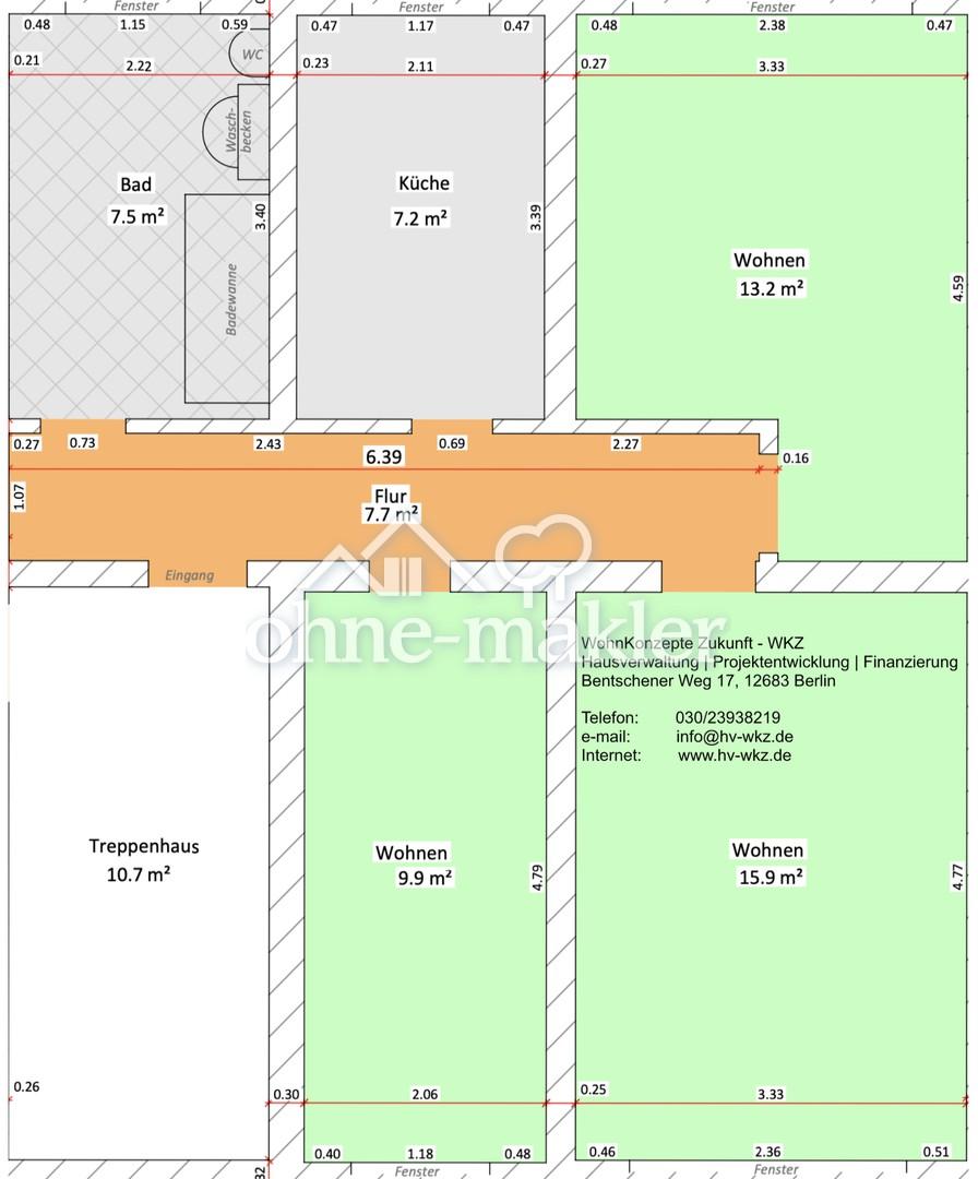 3-Zi Whg. in Heinersdorf/ Seenähe, opt. Stellplatz, Garten u.a.m ... - Foto 3