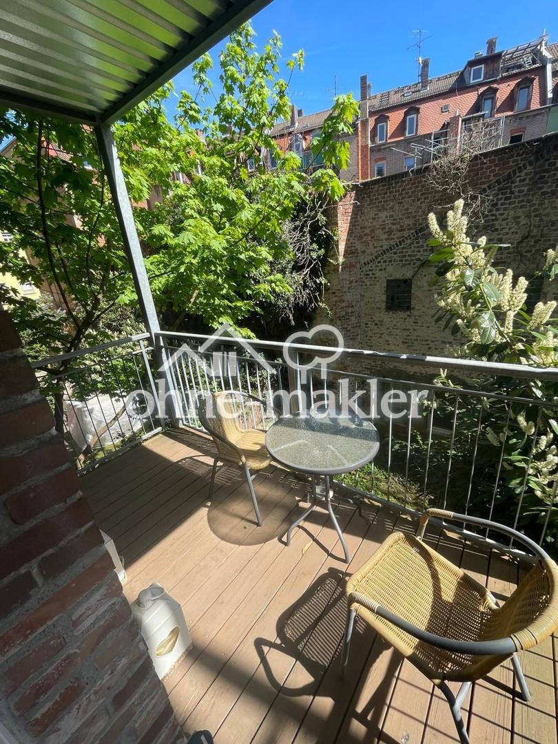 Helle 2-Zi- Wohnung mit Balkon in ruhiger Lage- Reichstr. NBG - Foto 4