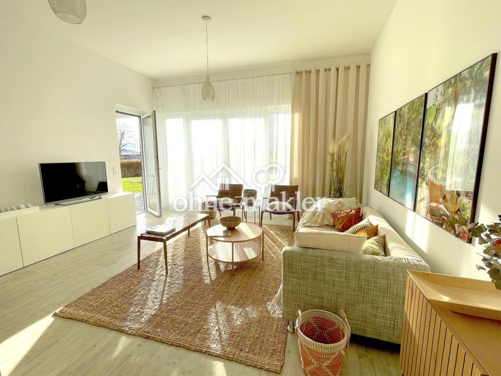 Sonnige Wohnung direkt am See in Neuruppin mit Gartenterrasse, voll ausgestattet - Foto 3