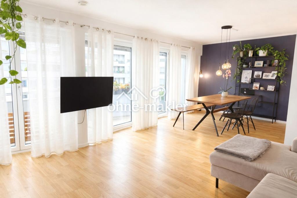 Möbliert: Moderne 4-Zimmer-Wohung in den Welfenhöfen (befristet auf zwei Jahre) - Foto 1