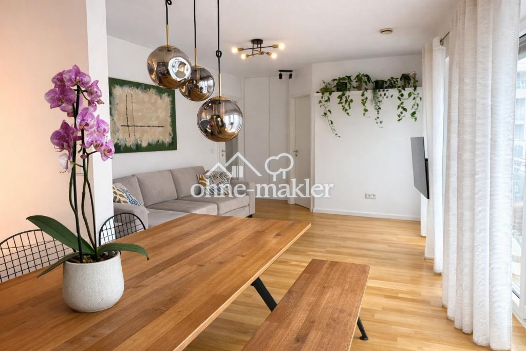 Möbliert: Moderne 4-Zimmer-Wohung in den Welfenhöfen (befristet auf zwei Jahre) - Photo 2