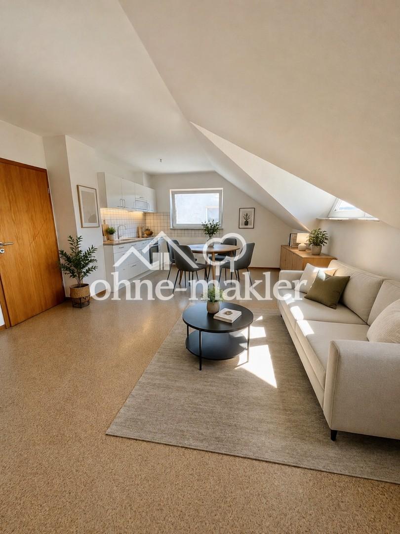 Helle 2-Zimmer-DG-Wohnung in 66540 Neunkirchen – Perfekt für Berufstätige - Foto 1