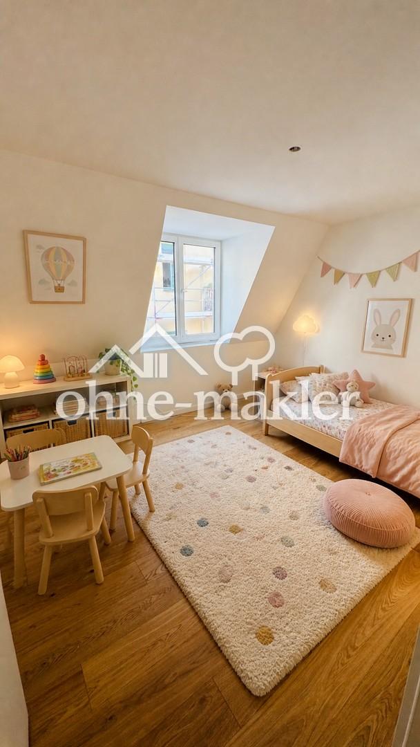 4-Zimmer-Maisonette-Dachgeschosswohnung im ruhigen Rückgebäude (Erstbezug) - Photo 2