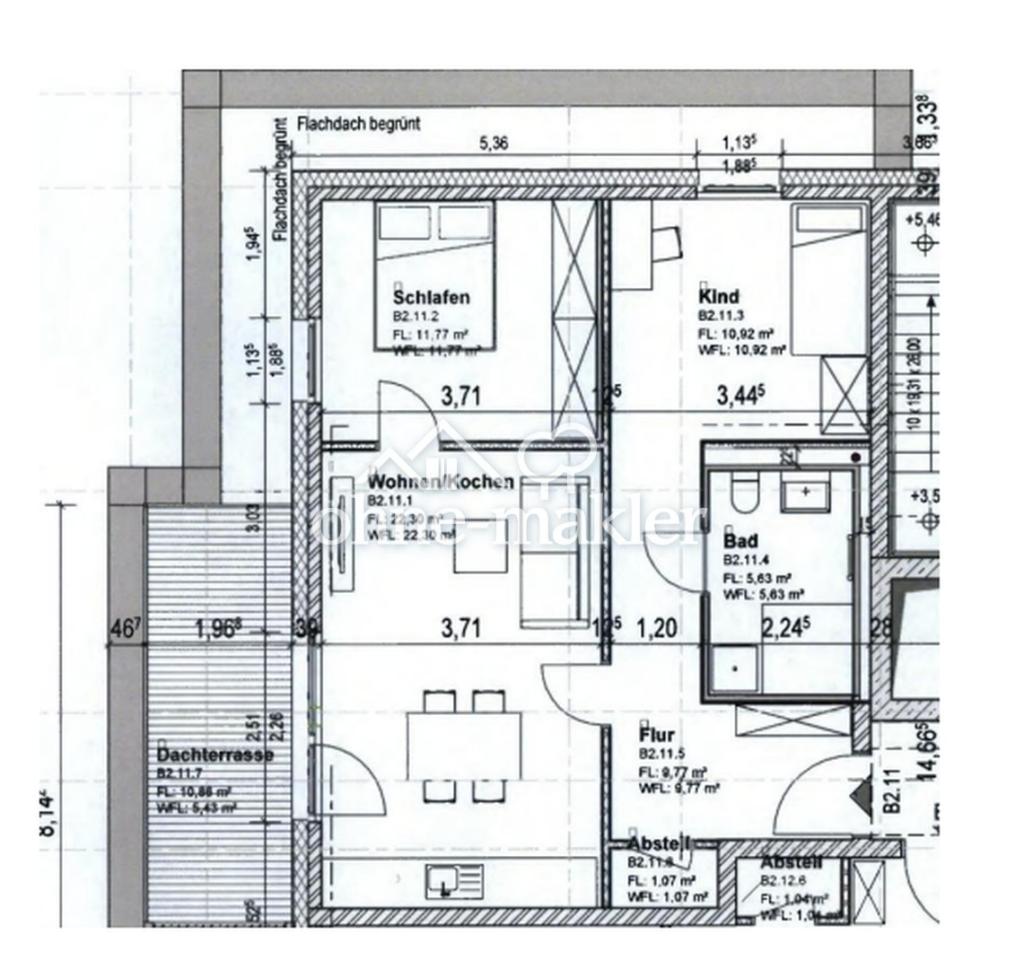 Erstbezug: Moderne Staffelgeschosswohnung mit Dachterrasse sowie energieeffizientem Wohnkomfort - Photo 1
