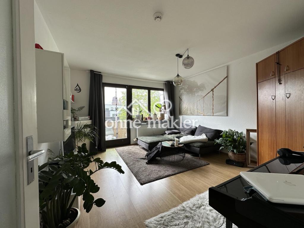 Zentrale 2-Zimmer Wohnung im Frankfurter Ostend mit Balkon und EBK - Foto 1