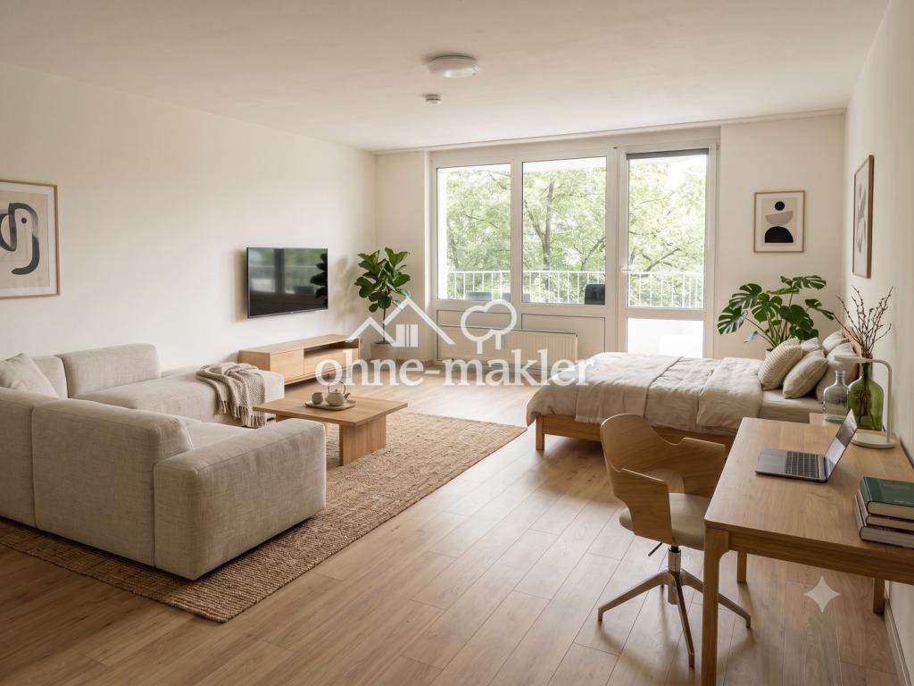 Frisch renoviertes Apartment in Bayreuth: Neue Japandi-Küche, neues Bad & Balkon nahe Uni - Photo 1