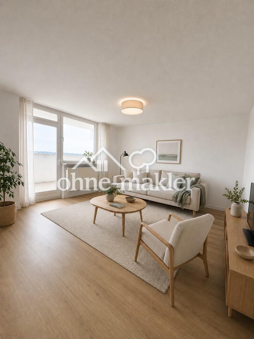 Ankündigung: frisch renovierte 2-Zi-Whg mit TG-Stellplatz (auf Wunsch möbliert) - Foto 1