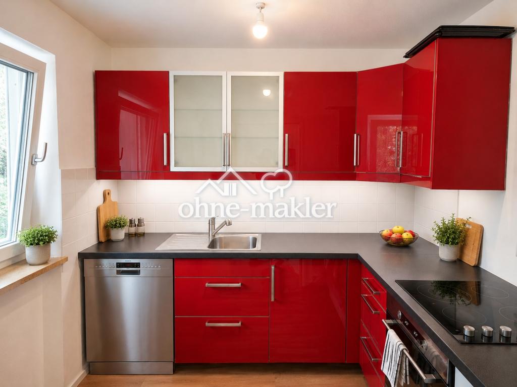 Frisch renovierte 1-Zimmer-Wohnung mit großem Südbalkon, EBK, Stellplatz u. Aufzug - Photo 3