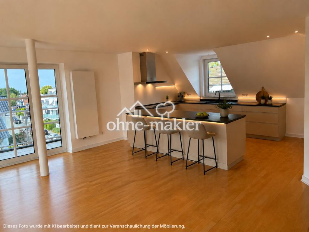 exklusive penthouseartige Dachgeschosswohnung mit großzügiger Dachterrasse in Dortmund-Kirchhörde - Photo 3