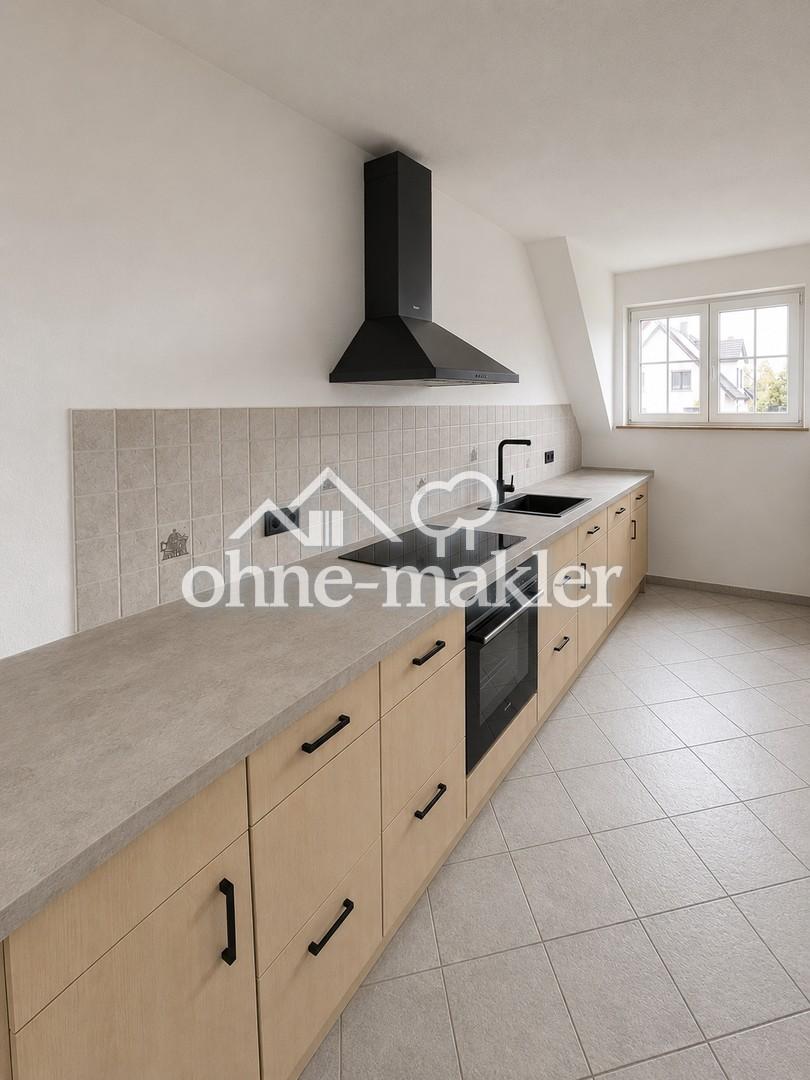 Modernisierte 2-Zimmer-Wohnung mit Einbauküche, Balkon & Carport - Photo 2