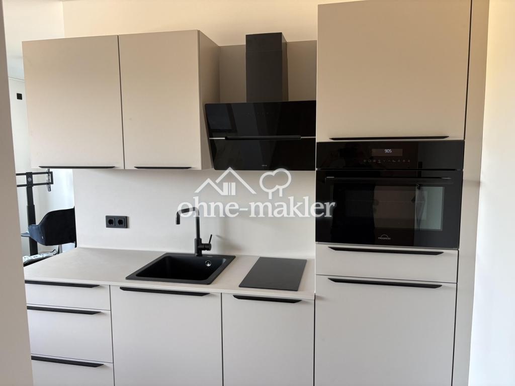 Erstbezug: Möbliertes, exklusives Penthouse 1-Zimmer-Apartment in hochwertigem Neubau - Photo 5