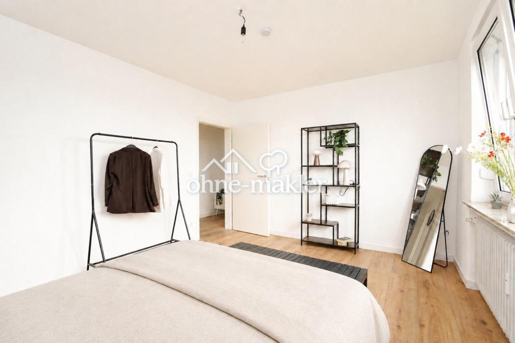 Erstbezug nach Sanierung - 2-Zimmer + neue Küche + Balkon + Garage - Foto 3