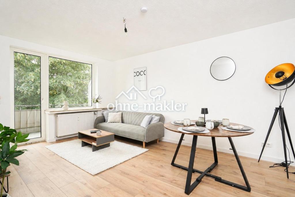 Erstbezug nach Sanierung - 2-Zimmer + neue Küche + Balkon + Garage - Foto 2