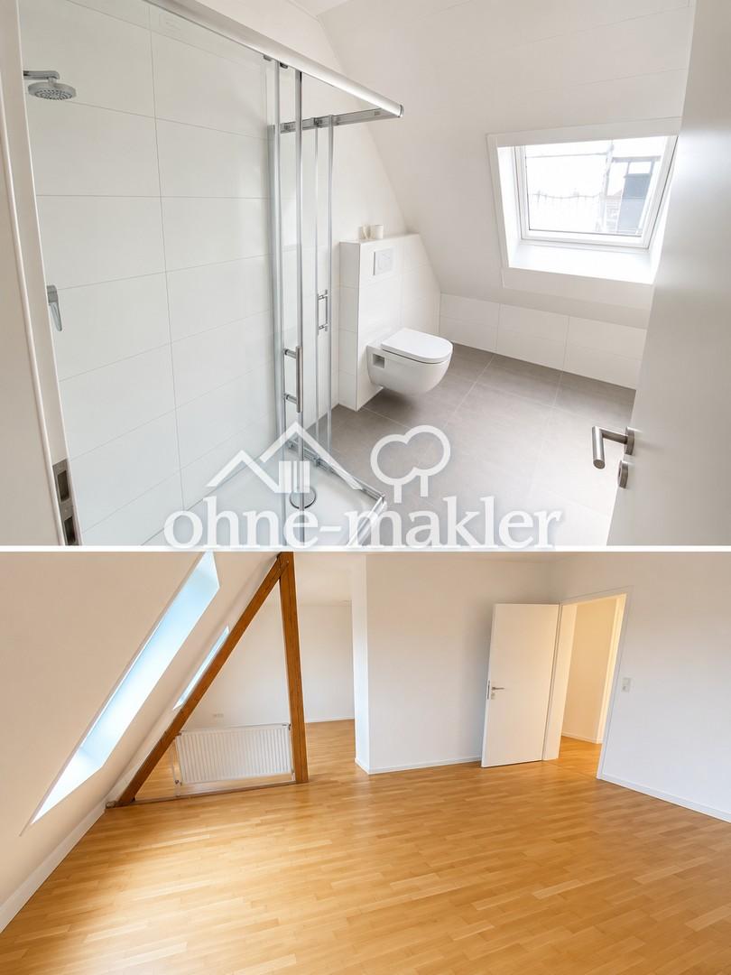 Gemütliche renovierte Dachgeschosswohnung in zentraler Lage direkt bei der Straßenbahn - Foto 1