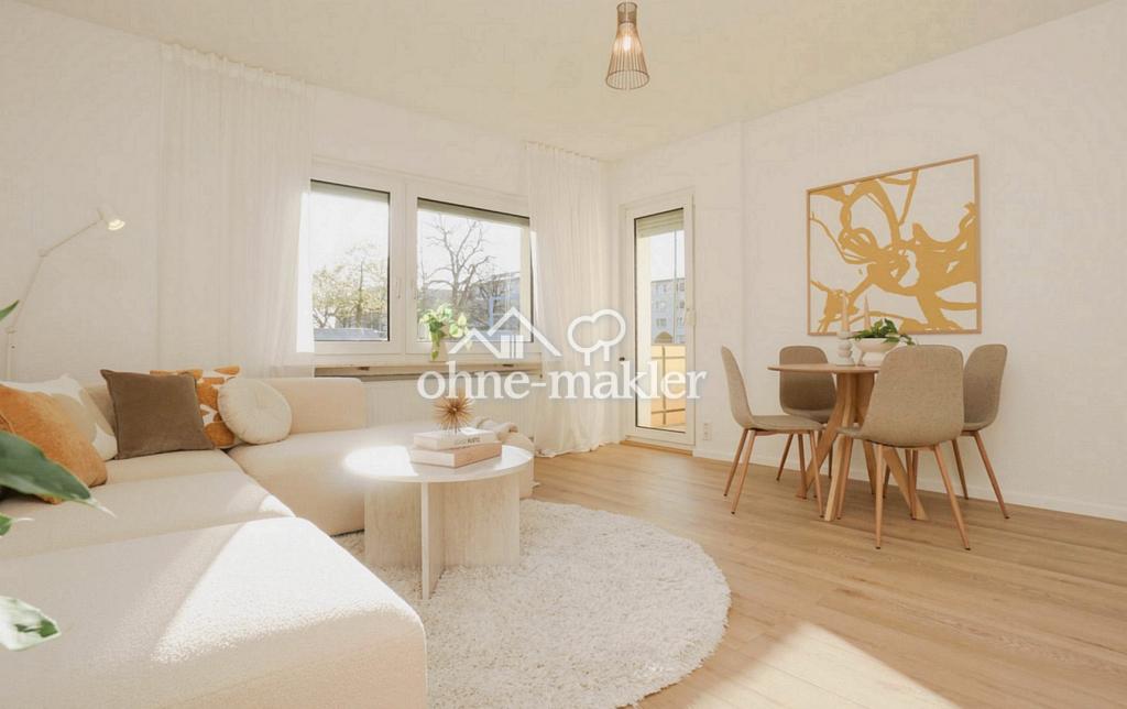 Zentral, hell und gut angebunden – attraktive 3-Zimmer-Wohnung - Foto 1