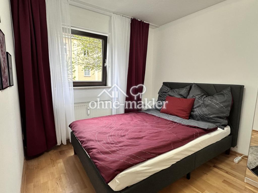 Neben der U-Bahn, komplett möbliert, 3-Zimmer-Wohnung - Wohnen auf Zeit in Milbertshofen - Photo 5