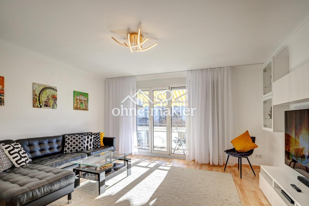 Fully equipped: Modern and quiet 3-rooms apartment in Altperlach close to S-Bahn - Photo 2