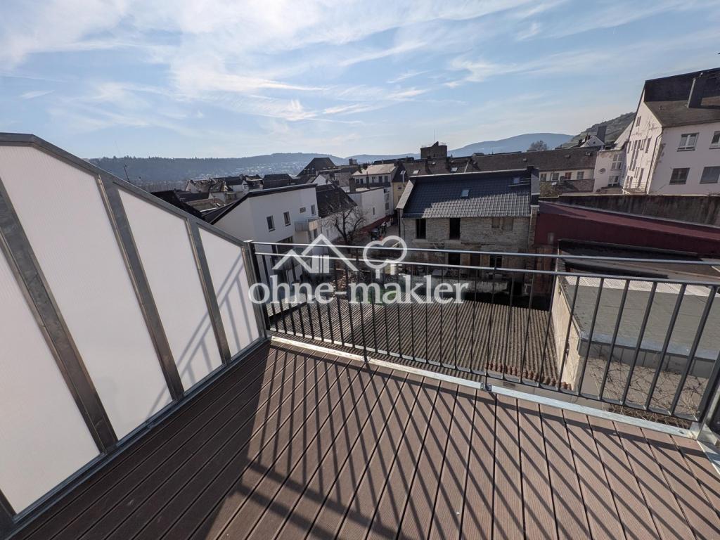4-Zi KfW70EE Penthouse-Maisonette in Toplage von Rüdesheim mit Aufzug, Küche und Balkon - Photo 5