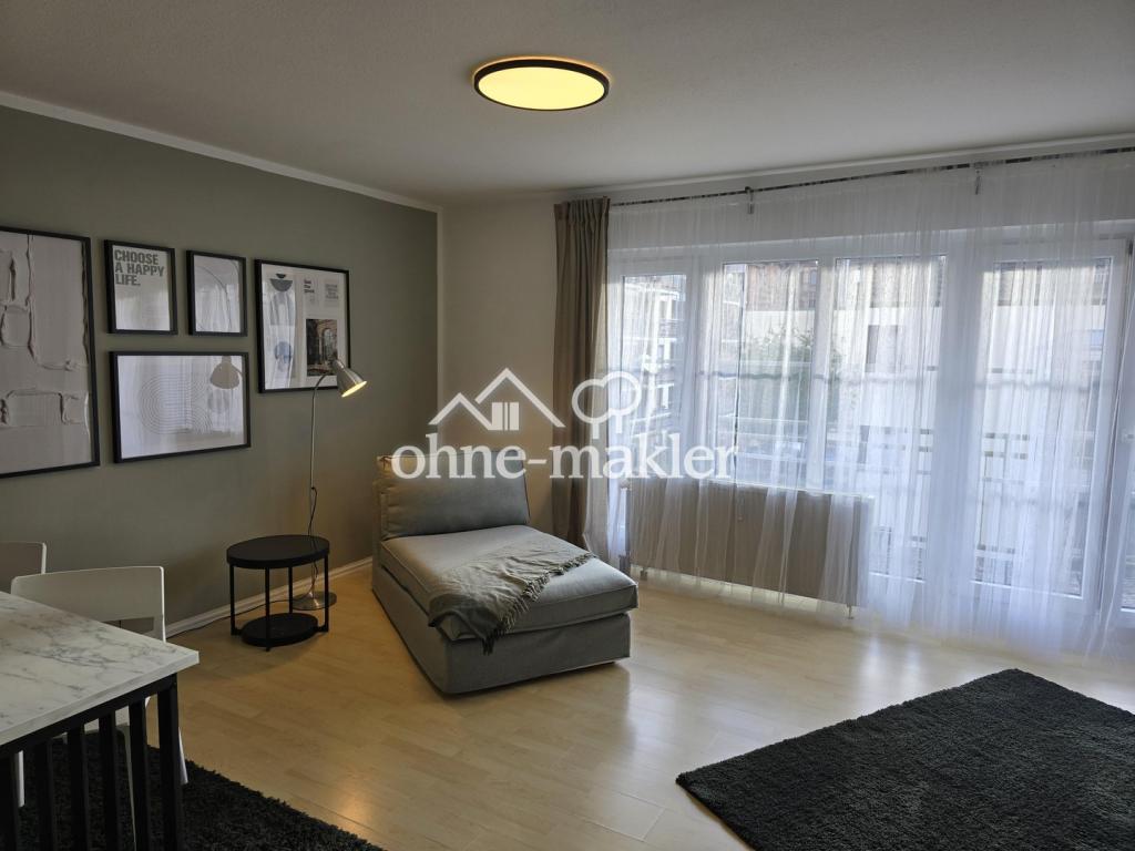 Voll möbliertes, großzügiges 1-Zimmer-Apartment mit Balkon in Fürth-Südstadt - Photo 5
