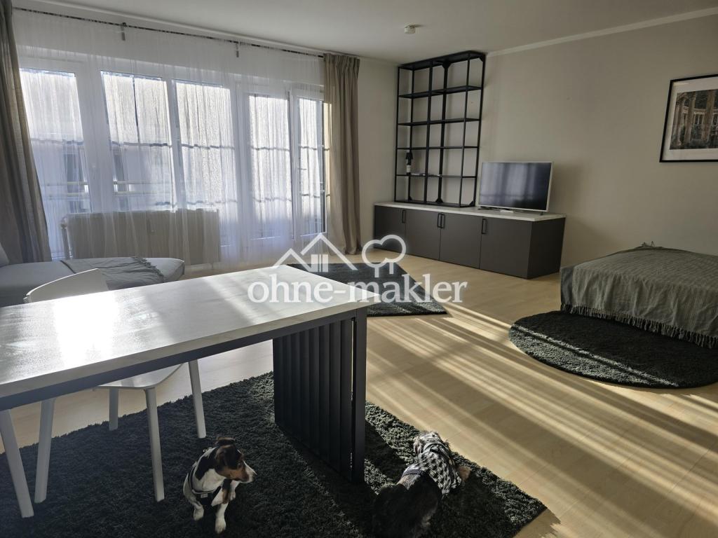 Voll möbliertes, großzügiges 1-Zimmer-Apartment mit Balkon in Fürth-Südstadt - Photo 2