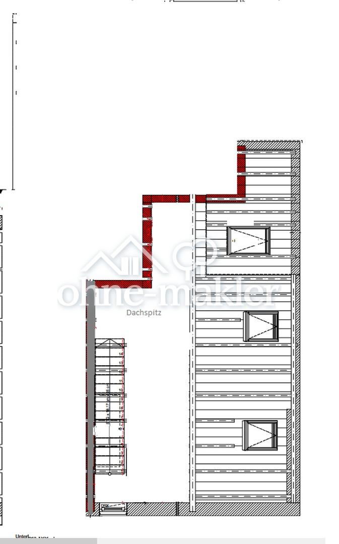Sehr schöne, neuwertige "Dachgeschoss-Maisonette-Wohnung" im Stadtzentrum von Aalen zu vermieten - Photo 2