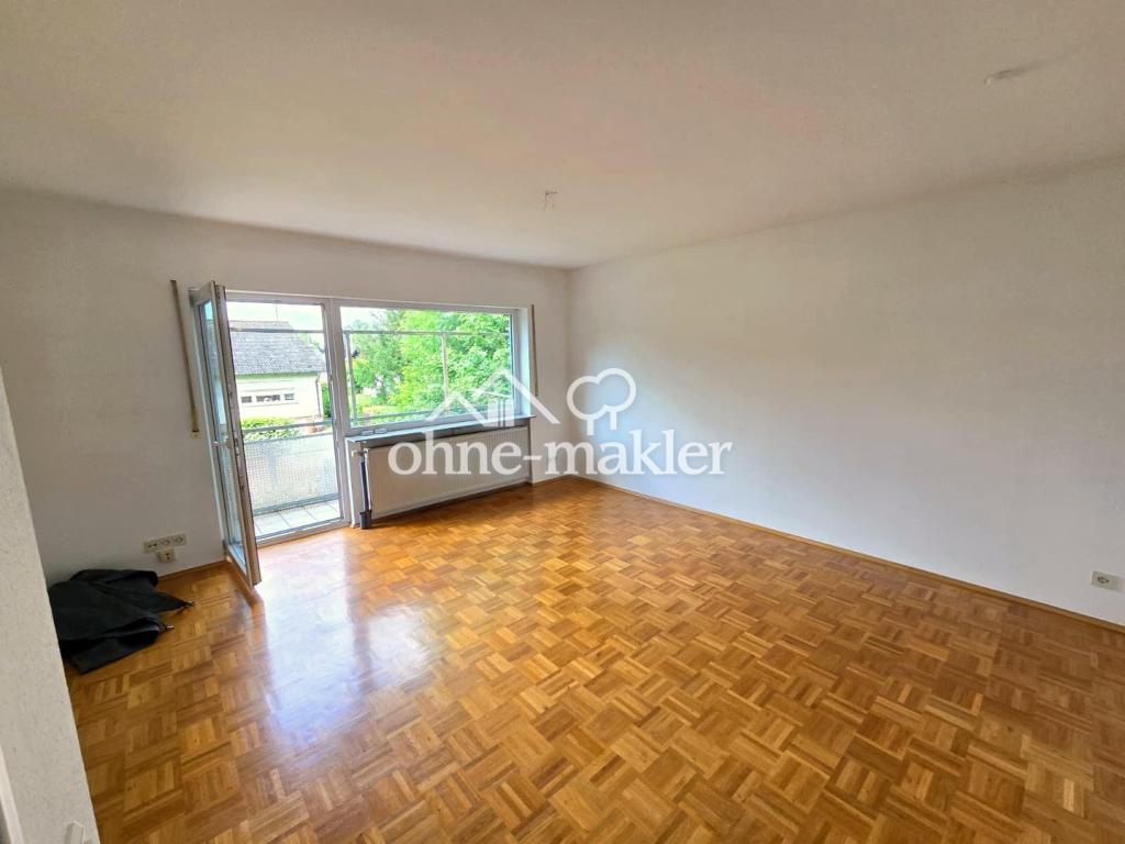 frisch renoviert! Helle & ruhige 3-Zi Whg mit Einbauküche und Blick ins Grüne - Foto 1