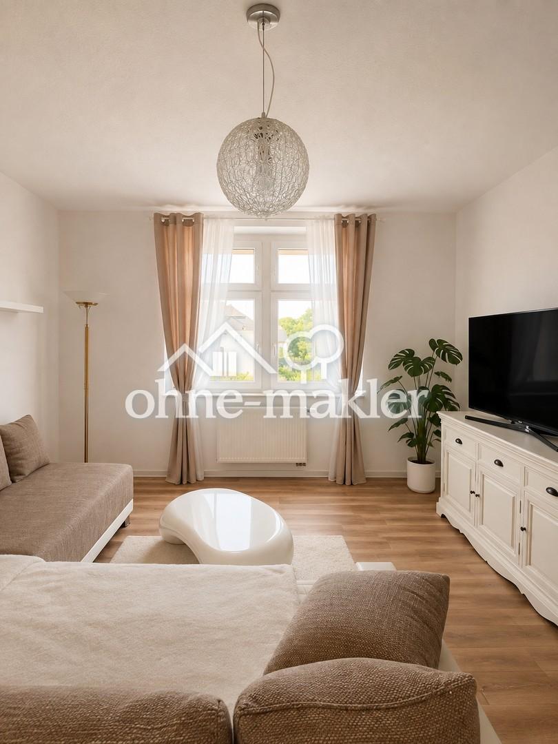 Zentrale 3-Raum Wohnung mit EBK und Balkon in Coswig - Photo 2