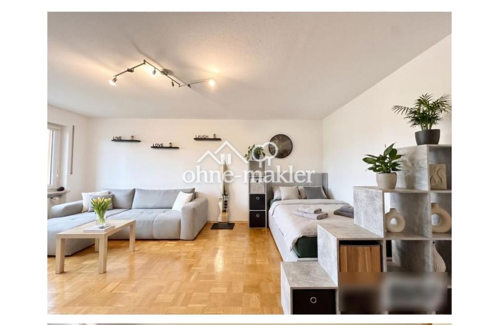 Helle 1,5-Zimmer-Wohnung in guter Wohnlage von Kaufbeuren – mit Balkon, Einbauküche und Tiefgarage - Photo 2