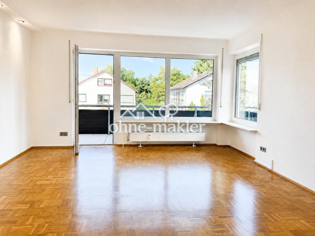 Helle 2-Zimmer-Wohnung mit großem grünem Balkon und Echtholzparkett - Photo 2