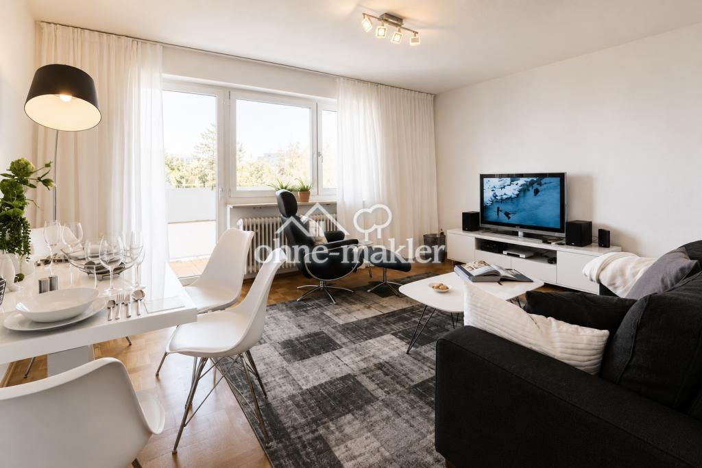 Möblierte 2 Zimmer-Wohnung ab sofort zu vermieten - Photo 2