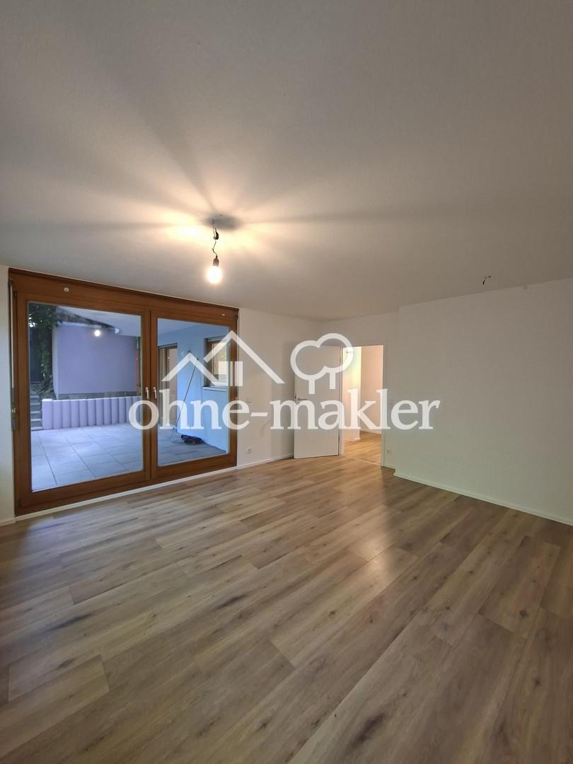 Wohnen wie im Grünen: Frisch renovierte 2-Zimmer-Wohnung (57m2) mit Terrasse & Gartennutzung - Photo 4