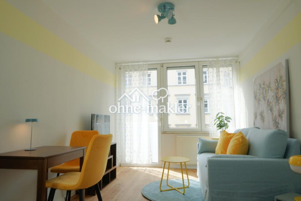 Jetzt einziehen! Möbliert, lichtdurchflutete 1-Zimmer Wohnung neben der Uni! Jetzt anfragen! - Photo 1
