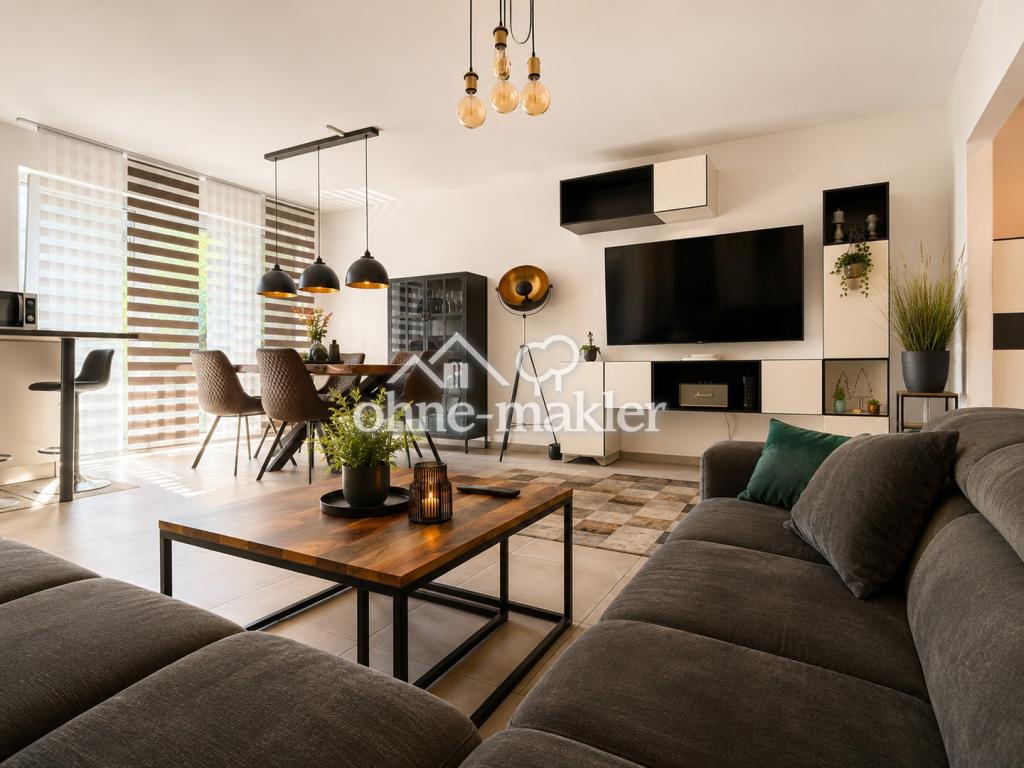Premium-Gartenwohnung | Voll möbliert | 15 Min. bis Frankfurt - Photo 1