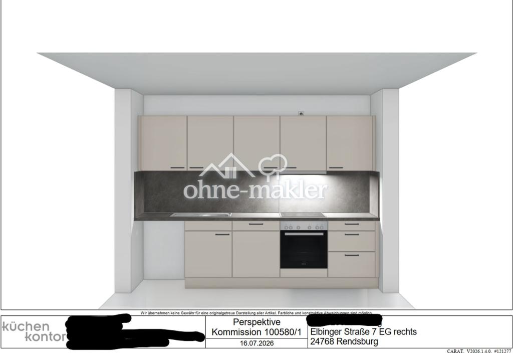 Saniert am Ortsrand: 3,5-Zi.-EG-Wohnung, 77 m², Süd-West-Loggia, neue Küche - Photo 1