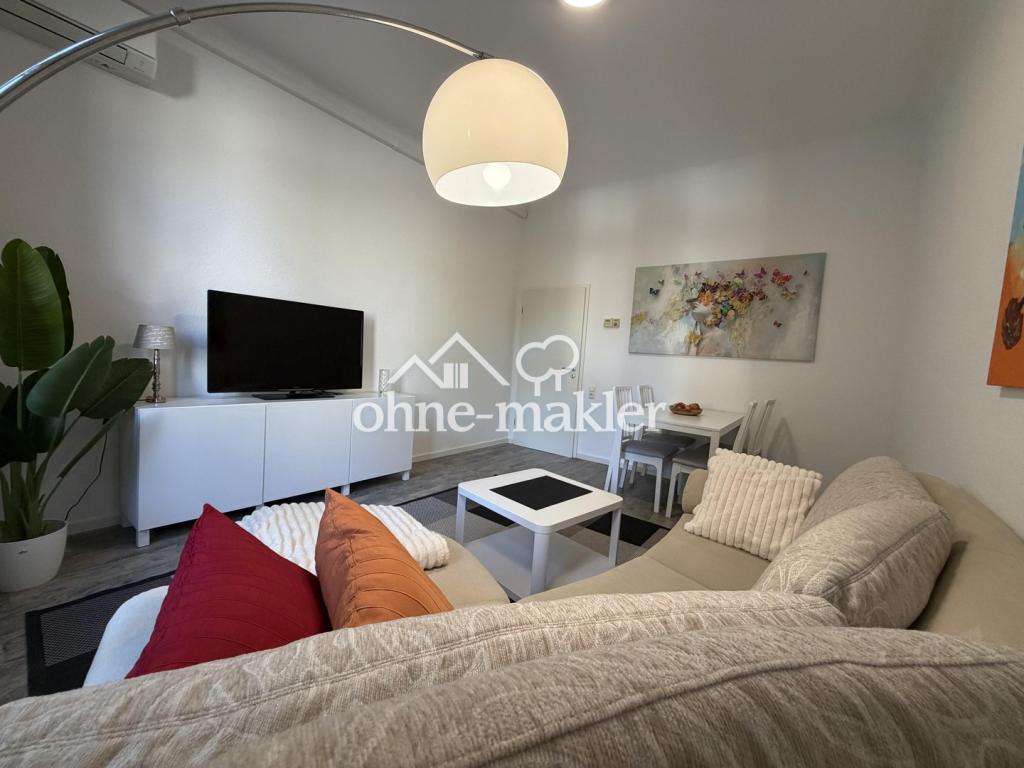 klimatisiert, vollständig möbliert, frisch renoviert, löffelfertig, 2 Zi, KDB und Balkon - Foto 4
