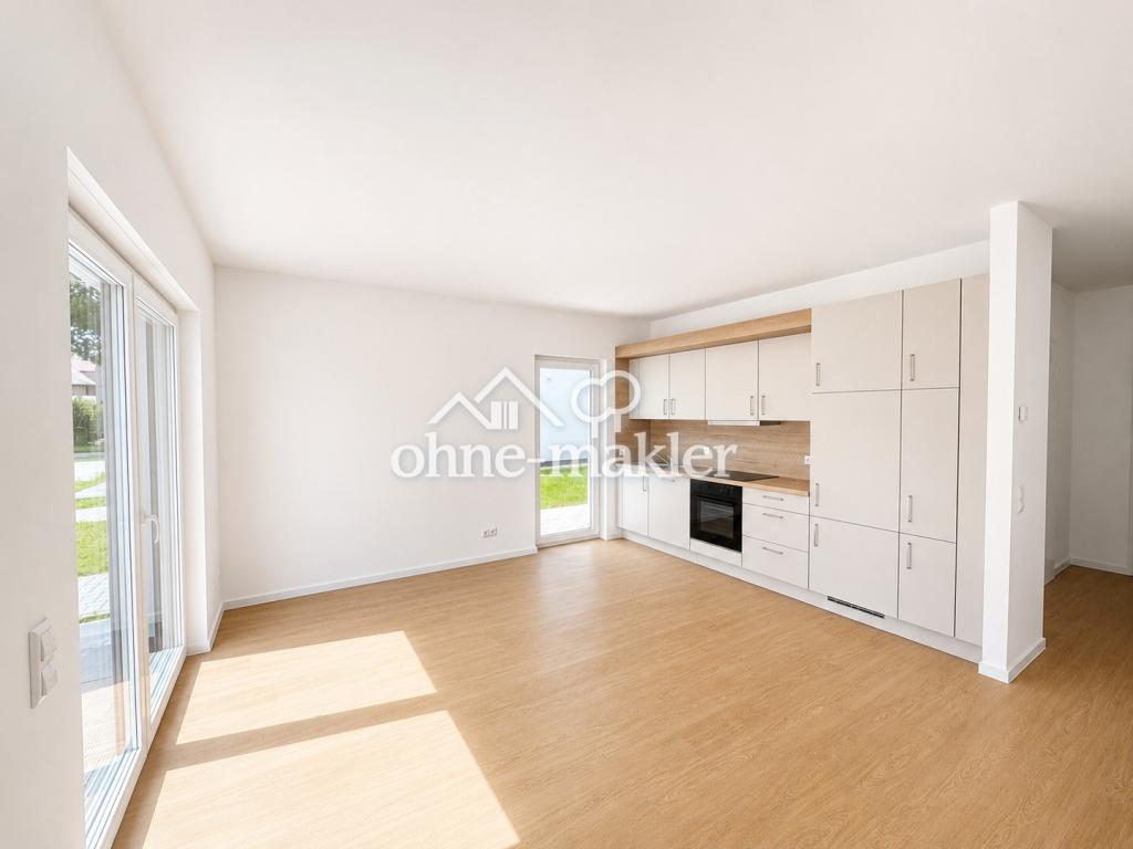 Erstbezug im Neubau! Moderne 1-Zimmer Wohnung mit QNG-Plus Siegel und Einbauküche! - Photo 1
