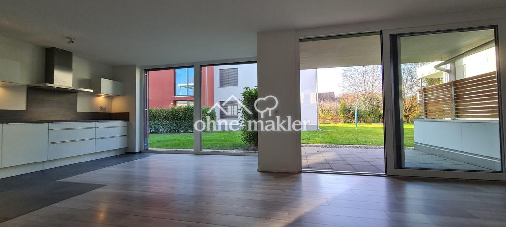 1.OG moderne 3,5 Zimmerwohnung mit Lift, Einbauküche, überdachtem Balkon, Abstellraum und Gäste WC - Photo 1