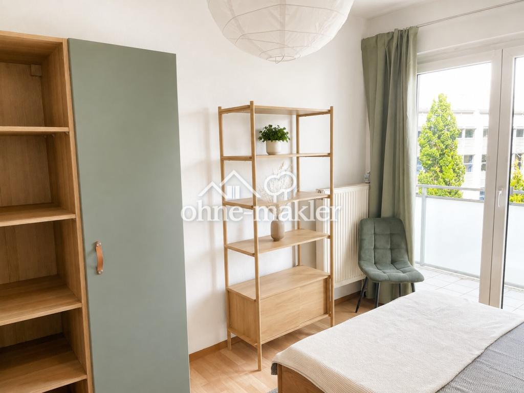 4er-Mädels-WG: Helles 14 m² Zimmer vollmöbliert – Zellerau an den Mainwiesen - Foto 1