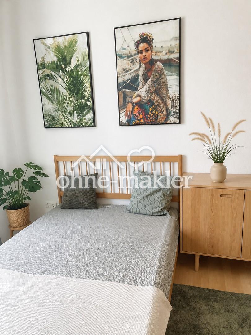 4er-Mädels-WG: Helles 14 m² Zimmer vollmöbliert – Zellerau an den Mainwiesen - Foto 2