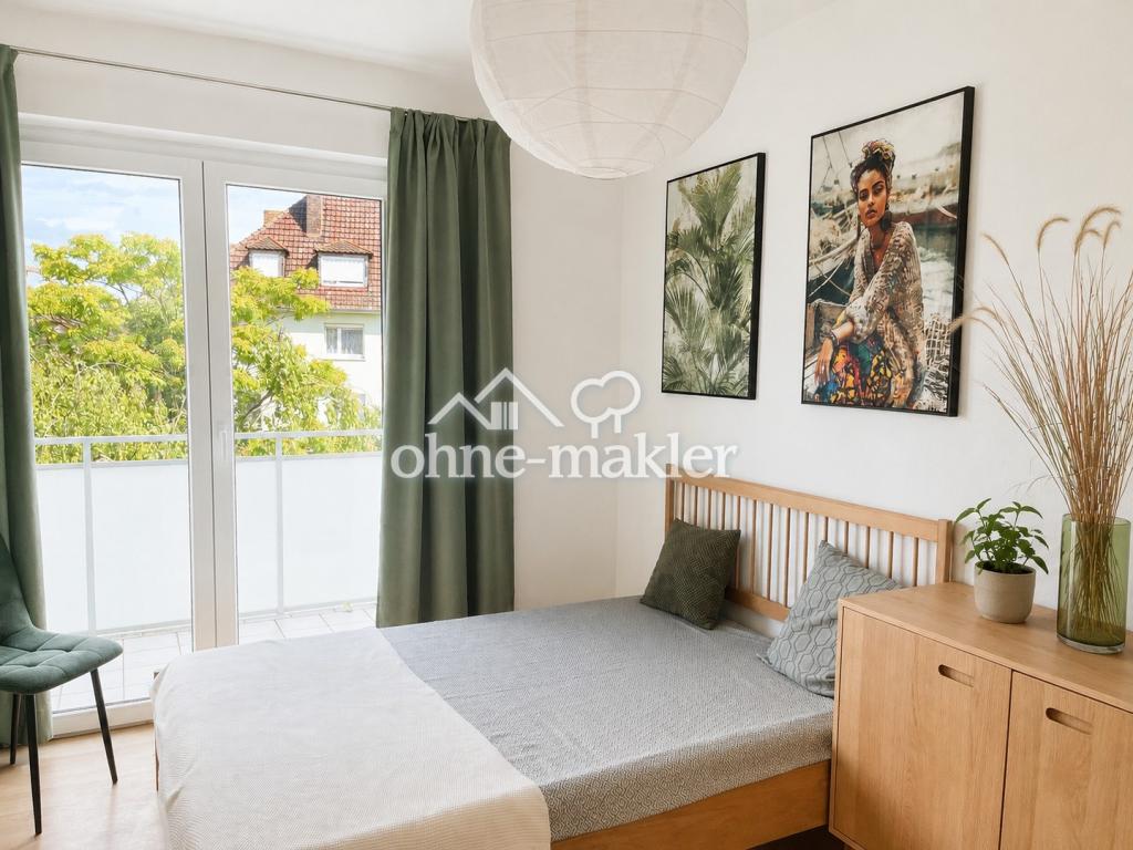4er-Mädels-WG: Helles 14 m² Zimmer vollmöbliert – Zellerau an den Mainwiesen - Photo 4