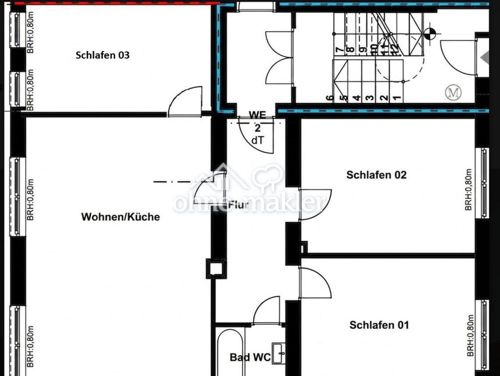 4-Zimmer-EG-Wohnung, Terrasse, Dortmund-Klinikviertel, Erstbezug nach Sanierung - Photo 3