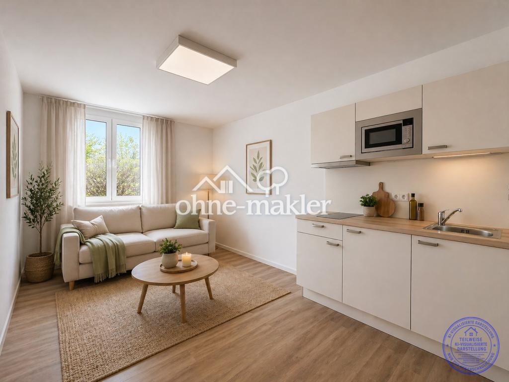 36 m² Komfort - Barrierearmes Apartment mit separatem Schlafzimmer & Aufzug - Foto 1